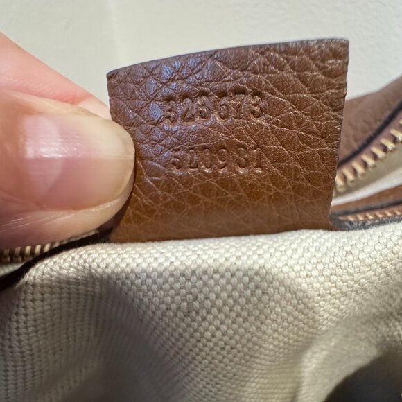 ๐ Gucci Bree Brown Leather Dome Satchel Bag | Authentic | Gently Used - Picture 14 of 16